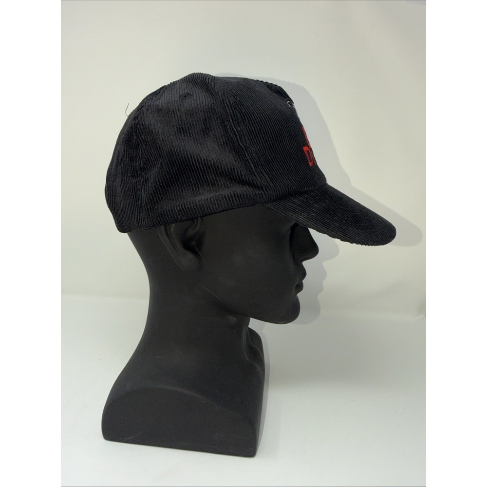Vintage Bull Durham Strapback Hat Black Movie Promo Baseball‎ Cap One Size - Picture 4 of 7